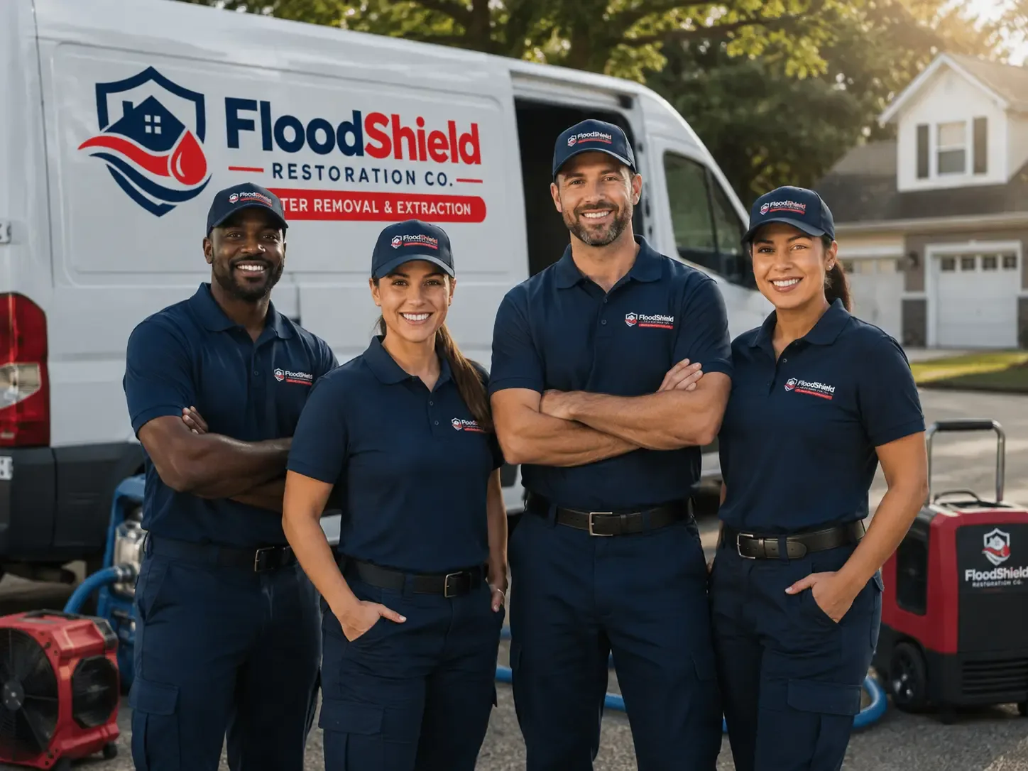 Flood Damage Restoration company in Lawrence, MI